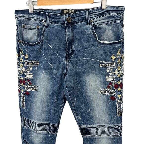 8ighth dstrkt Mens jeans 36 x 32 - Picture 2 of 9